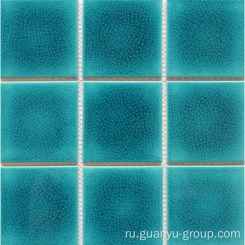 Porcelain Glazed Split Swimming Pool Series Mosaic Tile